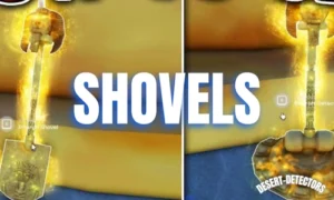 Desert Detectors Shovels.