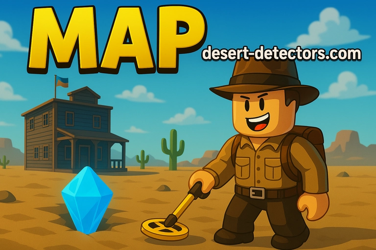 desert detectors map